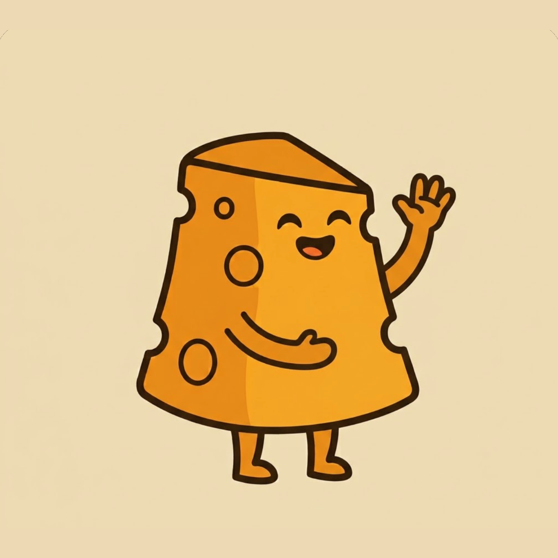 Chedda waving hello